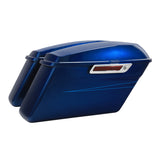 HR3 Superior Blue 2015S Hard Saddlebags (Regular) For 14-23 Harley Touring