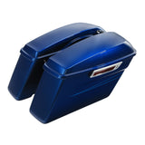 HR3 Superior Blue 2015S Hard Saddlebags (Regular) For 14-23 Harley Touring