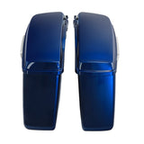 HR3 Superior Blue 2015S Hard Saddlebags (Regular) For 14-23 Harley Touring