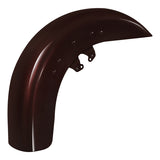 HR3 Midnight Crimson Motorcycle 18" Wide Tire Front Mudguard Fender For Harley Touring Models 2014-2023