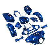 HR3 Superior Blue Complete Body Fairing Kit For Harley Street Glide Special FLHXS 14-23