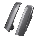 HR3 Gauntlet  Gray Metallic / Vivid Black Saddlebag Filler Strips For Harley Touring Models 14-24