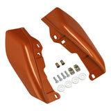 HR3 Amber Whiskey / Charcoal Pearl Mid-Frame Air Deflectors For Harley Touring and Trike Models 09-24