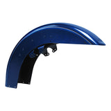 HR3 Superior Blue 2016UC Motorcycle 18" Front Mudguard Fender(can be installed with lighting)For Harley Touring Electra Glide Ultra Limited Tri Glide 14-23