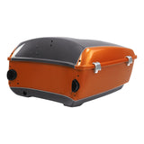 HR3 Amber Whiskey / Charcoal Pearl King Size Tour Pack Luggage with Speaker Cut Outs For 14-24 Harley Touring