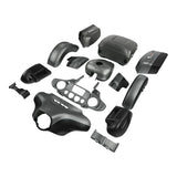 HR3 Charcoal Denim  / Black Denim Ultra Limited Fairing Kit