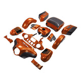 HR3 Amber Whiskey / Charcoal Pearl Complete Body Fairing Kit For Harley Ultra Limited  FLHTK 14-23