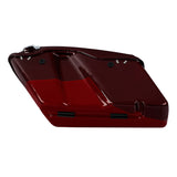 HR3 Mysterious Red Sunglo/ Velocity Red Sunglo Hard Saddlebags (Regular) For 14-23 Harley Touring