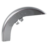 HR3 Billet Silver Motorcycle 18" Front Mudguard Fender(can be installed with lighting) For Harley Touring Electra Glide Ultra Limited Tri Glide 14-23