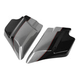 HR3 Billet Silver / Vivid Black 2017RGU Side Covers 2017 ROAD GLIDE ULTRA（FLTRU）