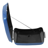 HR3 Electric Blue 5.5" Razor Style Touring Trunk Luggage For 14-24 Touring