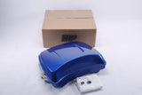 HR3 Electric Blue 5.5" Razor Style Touring Trunk Luggage For 14-24 Touring