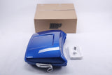 HR3 Electric Blue 5.5" Razor Style Touring Trunk Luggage For 14-24 Touring