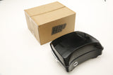 HR3 Vivid Black 10.7" Chopped Style Touring Trunk Luggage For 14-24 Harley Touring