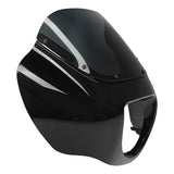 HR3 Vivid Black Headlight Fairing & Windshield Fit For Harley Softail FXBB FXLR 2018-2022