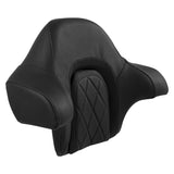 HR3 King Passenger Backrest King Tour Pack Trunk Backrest For Touring Road Glide Electra Glide Street Glide Road King, 2014-2023