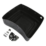 HR3 Black Earth Fade King Size Tour Pack Luggage with Speaker Cut Outs For 14-24 Harley Touring