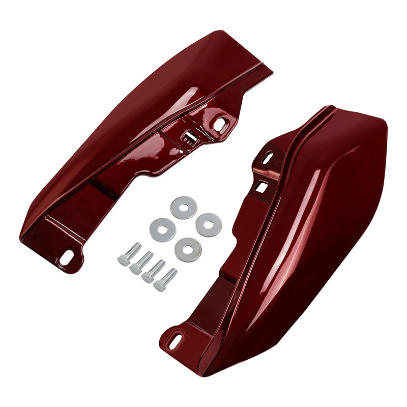 HR3 Mysterious Red Sunglo/ Velocity Red Sunglo Mid-Frame Air Deflectors