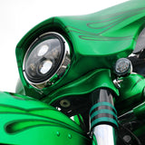 HR3 Flake Candy Green CVO Street Glide Fairing Kit