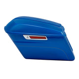 HR3 Electric Blue Hard Saddlebags (Regular)