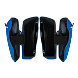 HR3 Electric Blue Hard Saddlebags (Regular)