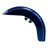 HR3 Superior Blue 2016RGU Motorcycle 18" Wide Tire Front Mudguard Fender For Harley Touring Models 2014-2023