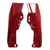 HR3 Starfire Black / Atomic Red Mid-Frame Air Deflectors For Harley Touring and Trike Models 17-24