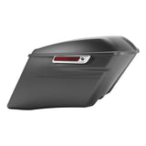 HR3 Charcoal Denim CVO Stretched Saddlebags For 14-23 Harley Touring
