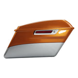 HR3 Amber Whiskey / Brilliant Silver Pearl Hard Saddlebags (Regular)