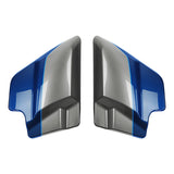HR3 Superior Blue / Billet Silver Side Covers