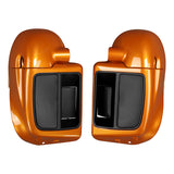 HR3 Amber Whiskey 2014SG Vented Lower Fairing Kit with 6.5" Speaker Pods For Harley Touring models 2014-2024