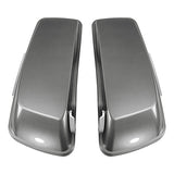 HR3 Superior Blue / Billet Silver Hard Saddlebags (Regular) For 14-23 Harley Touring