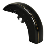 HR3 Black Quartz 2016UL Motorcycle 18" Front Mudguard Fender(can be installed with lighting)For Harley Touring Electra Glide Ultra Limited Tri Glide 14-23