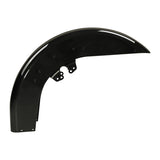 HR3 Black Quartz 2016UL Motorcycle 18" Front Mudguard Fender(can be installed with lighting)For Harley Touring Electra Glide Ultra Limited Tri Glide 14-23