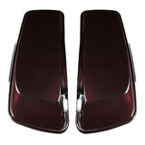 HR3Midnight Crimson / Vivid Black  CVO Stretched Saddlebags For 14-23 Harley Touring