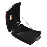 HR3 Midnight Crimson / Vivid Black  5.5" Razor Style Tour Pack Luggage For 14-24 Harley Touring