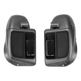 HR3 Charcoal Denim Vented Lower Fairing Kit With 6.5" Speaker Pods For Harley Touring models 2014-2024