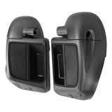 HR3 Charcoal Denim Vented Lower Fairing Kit With 6.5" Speaker Pods For Harley Touring models 2014-2024