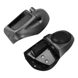 HR3 Charcoal Denim Vented Lower Fairing Kit With 6.5" Speaker Pods For Harley Touring models 2014-2024