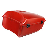 HR3 Whiskey Fire King Size Touring Trunk Luggage For 14-24 Harley Touring