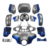 HR3 Superior Blue / Billet Silver Ultra Limited Fairing Kit