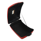 HR3 Whiskey Fire King Size Touring Trunk Luggage For 14-24 Harley Touring