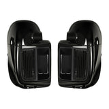 HR3 Black Quartz 2016UL Vented Lower Fairing Kit For Harley Touring Models 2014-2023 (Fits water cooled models)