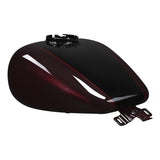 HR3 Midnight Crimson / Vivid Black 2022UL Fuel Gas Tank For 2008-2023 Harley Touring Model