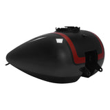 HR3 Dark Alloy / Black Denim Gas Tank For 2008-2023 Harley Touring Models