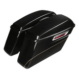 HR3 Black Quartz 2016UL Hard Saddlebags (Regular) For 14-23 Harley Touring