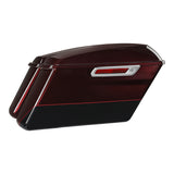 HR3 Midnight Crimson / Vivid Black 2022UL Hard Saddlebags (Regular) For 14-23 Harley Touring