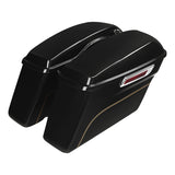 HR3 Black Quartz 2017RGU Hard Saddlebags (Regular) For 14-23 Harley Touring