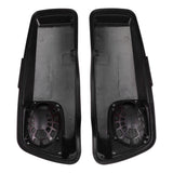 HR3 Mysterious Red Sunglo CVO Saddlebag Lids With 5" x 7" Speaker Cutouts For Harley Touring Models 2014-2023