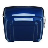 HR3 Superior Blue 13.7" King Size Touring Trunk Luggage For 14-24 Harley Touring